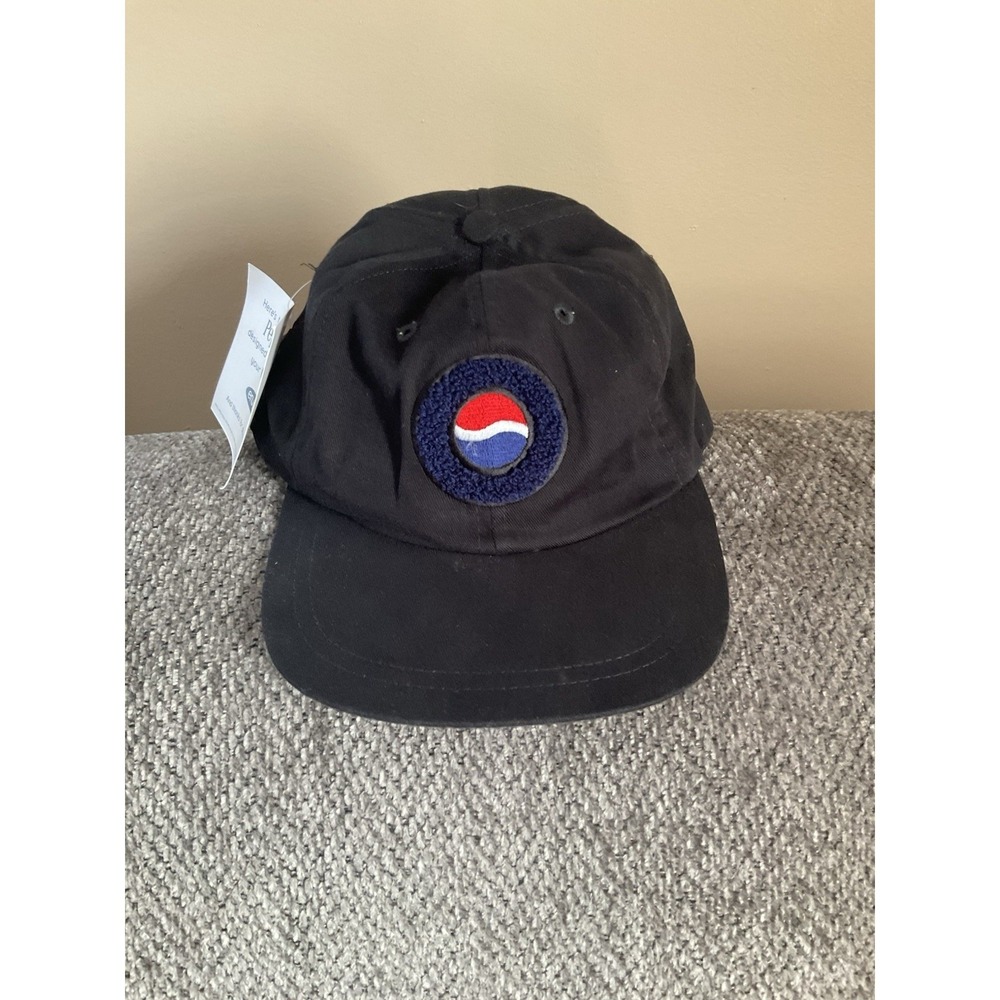 NWT Vtg Pepsi Stuff 80s 90s Pepsi Baseball Cap Strapback Hat
